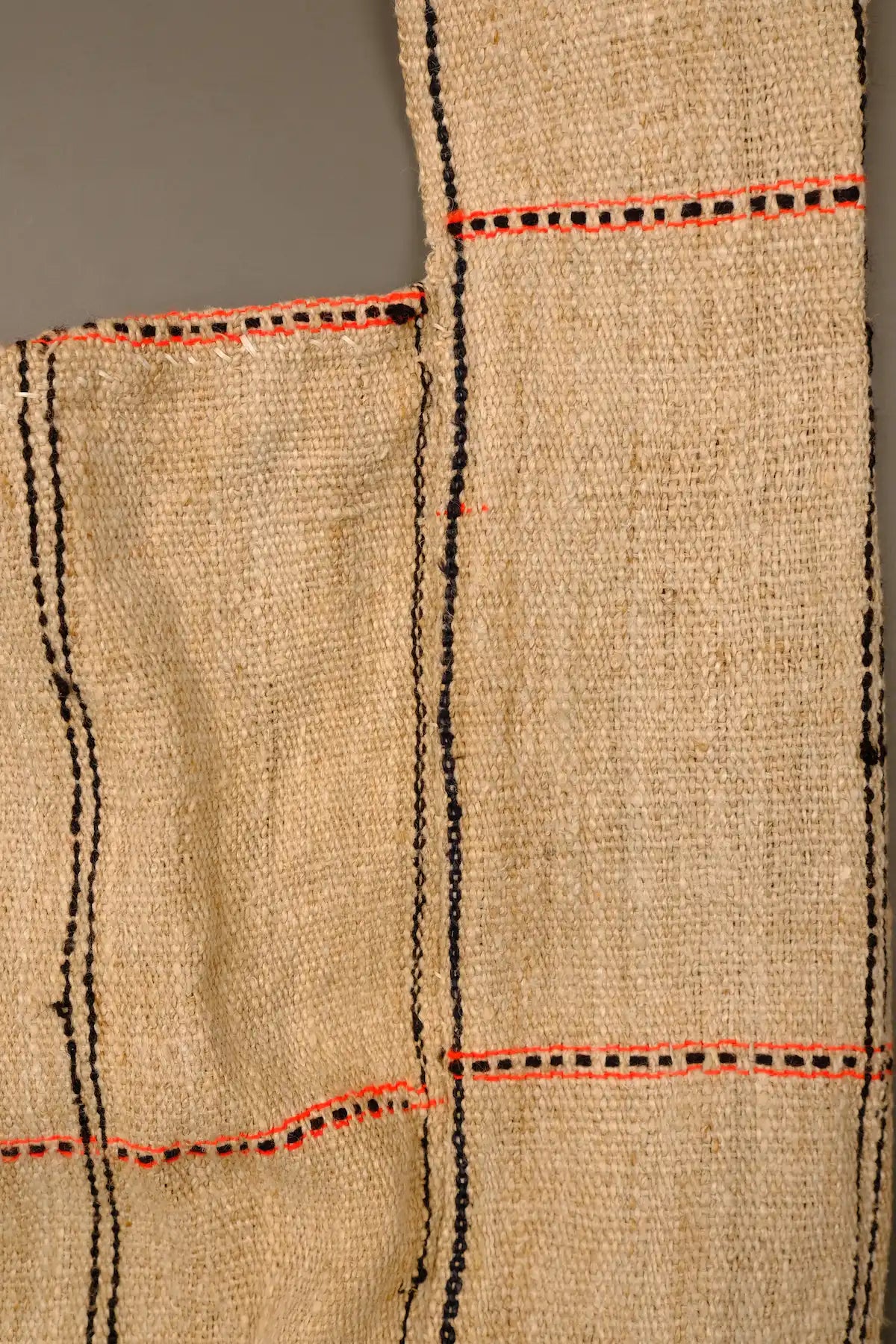 「VINTAGE」Wa Totem Head Bag - Handmade Brocade