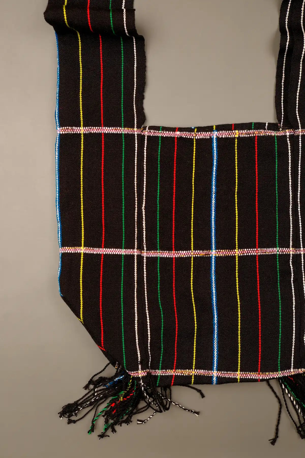 Wa Totem Head Bag - Handmade Brocade