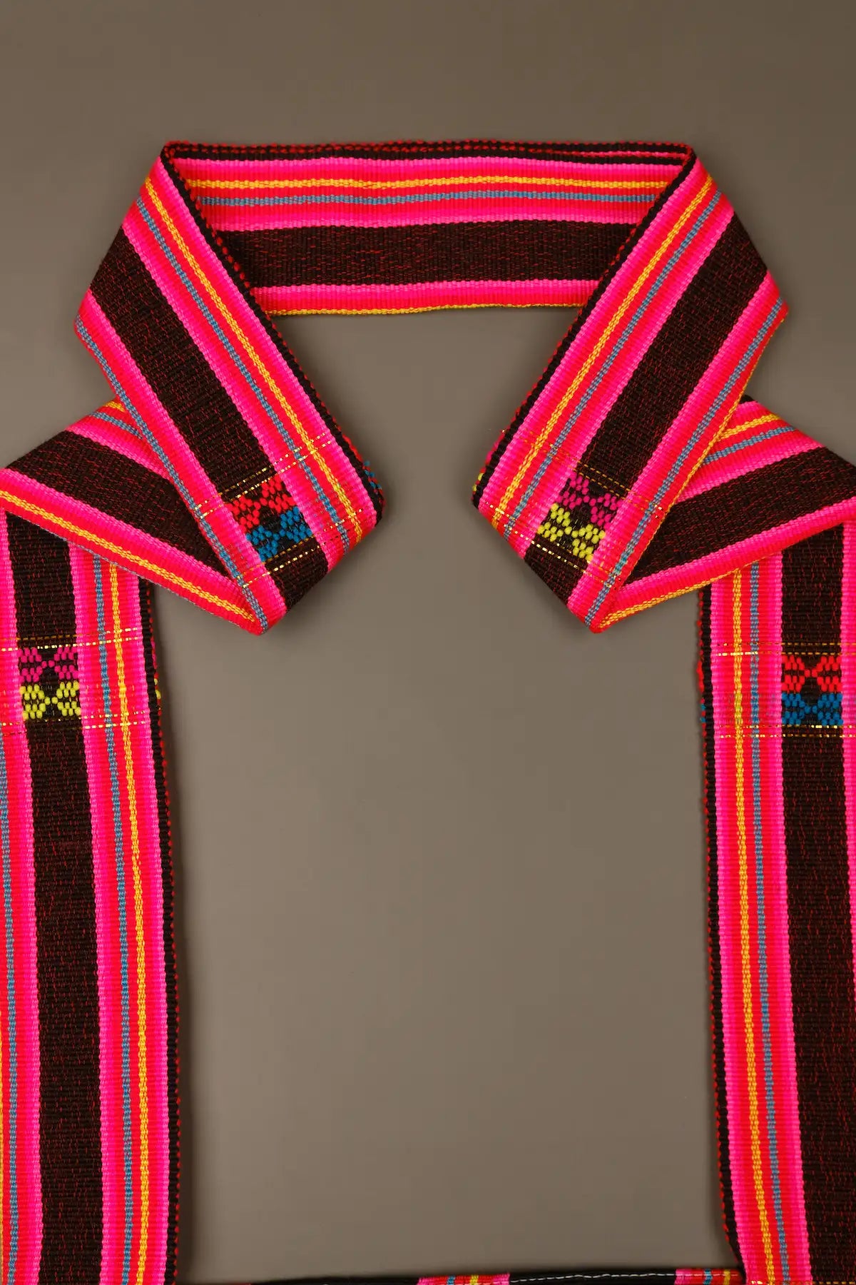 HAPPY DANCE - Lahu Totem Bag - Handmade Brocade