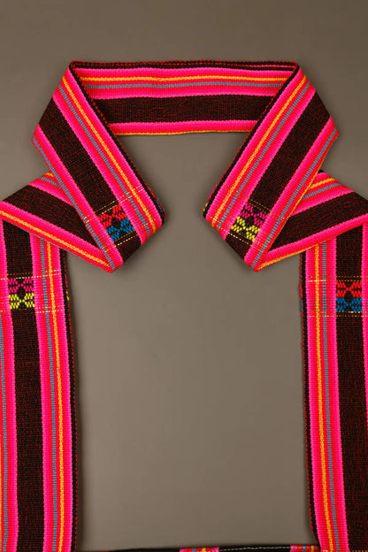 HAPPY DANCE - Lahu Totem Bag - Handmade Brocade
