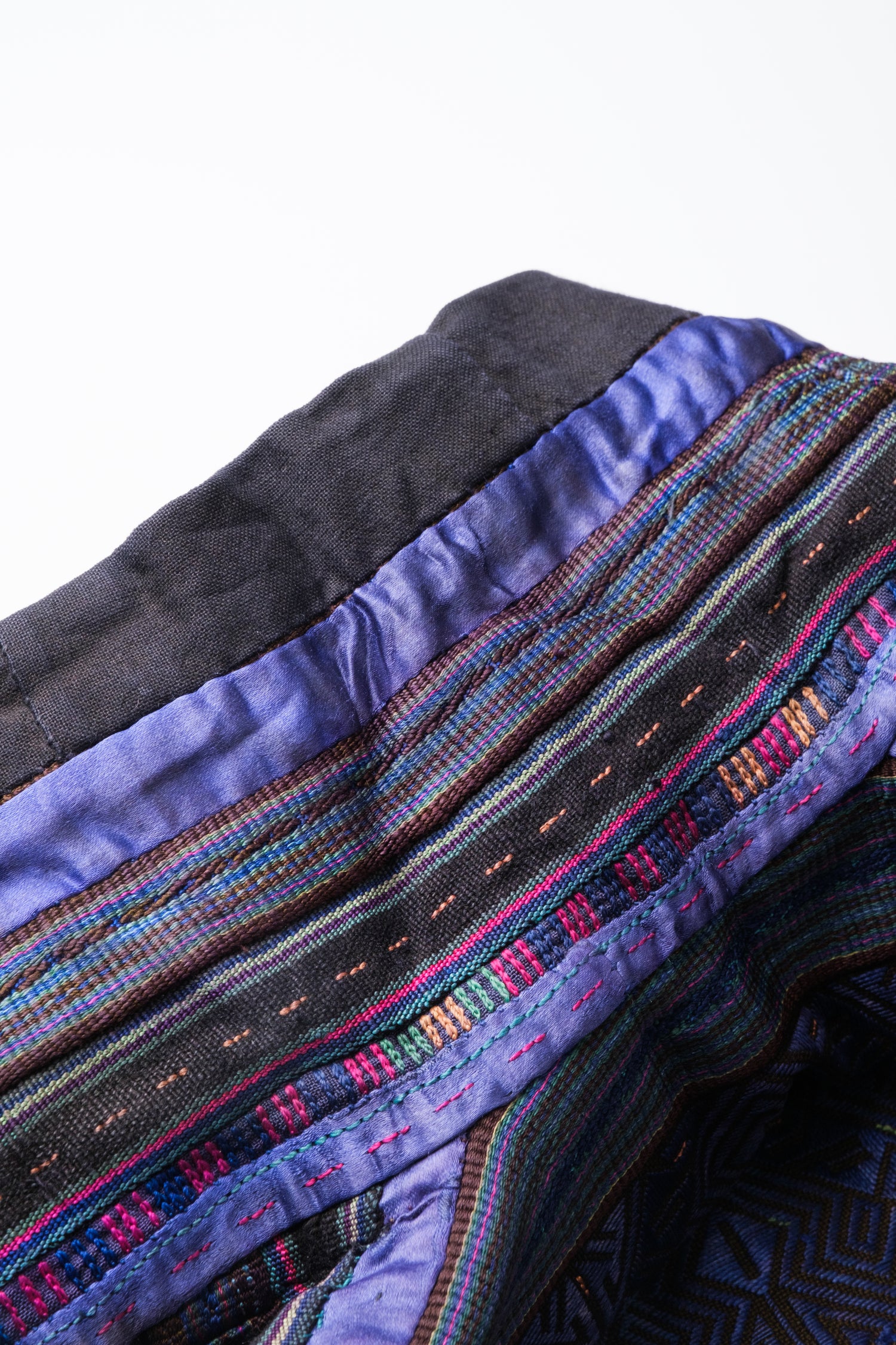 HAPPY DANCE - Lahu Totem Bag - Handmade Brocade
