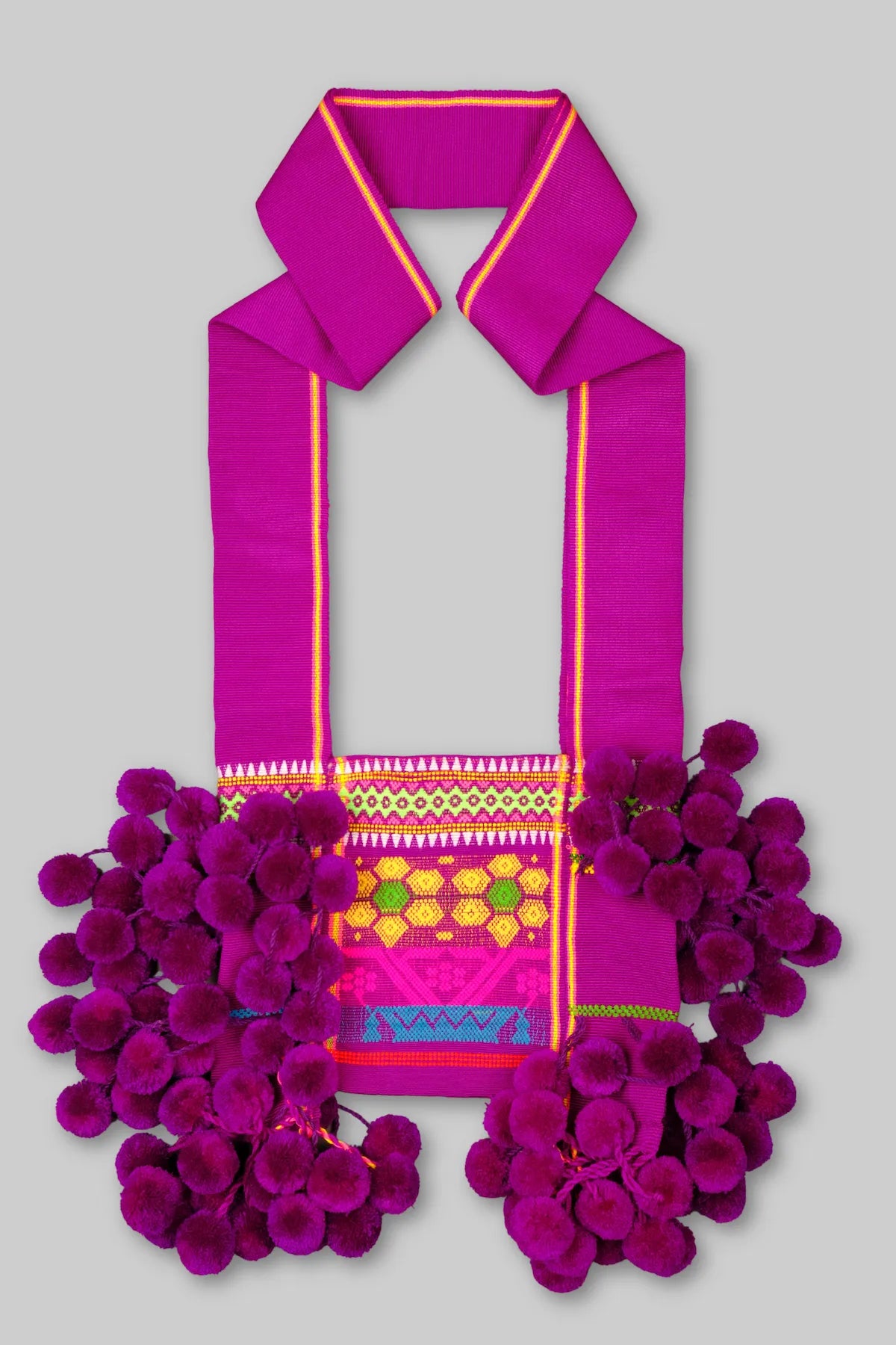 HAPPY DANCE - Lahu Totem Bag - Handmade brocade