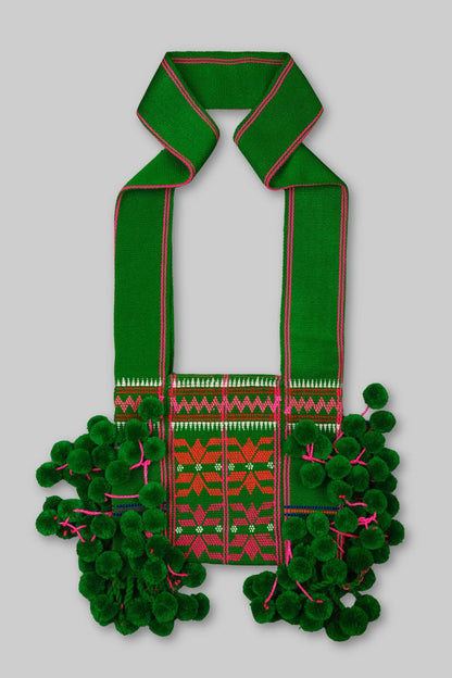HAPPY DANCE - Lahu Totem Bag - Handmade Brocade