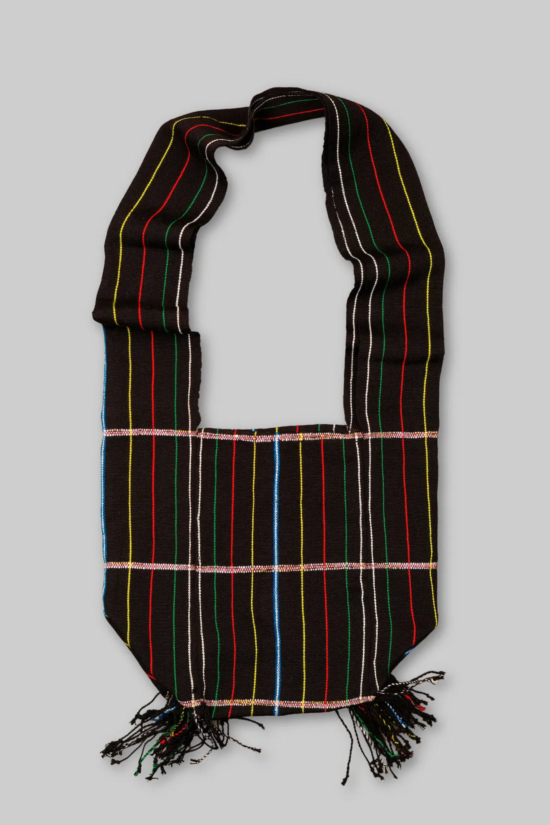 Wa Totem Head Bag - Handmade Brocade